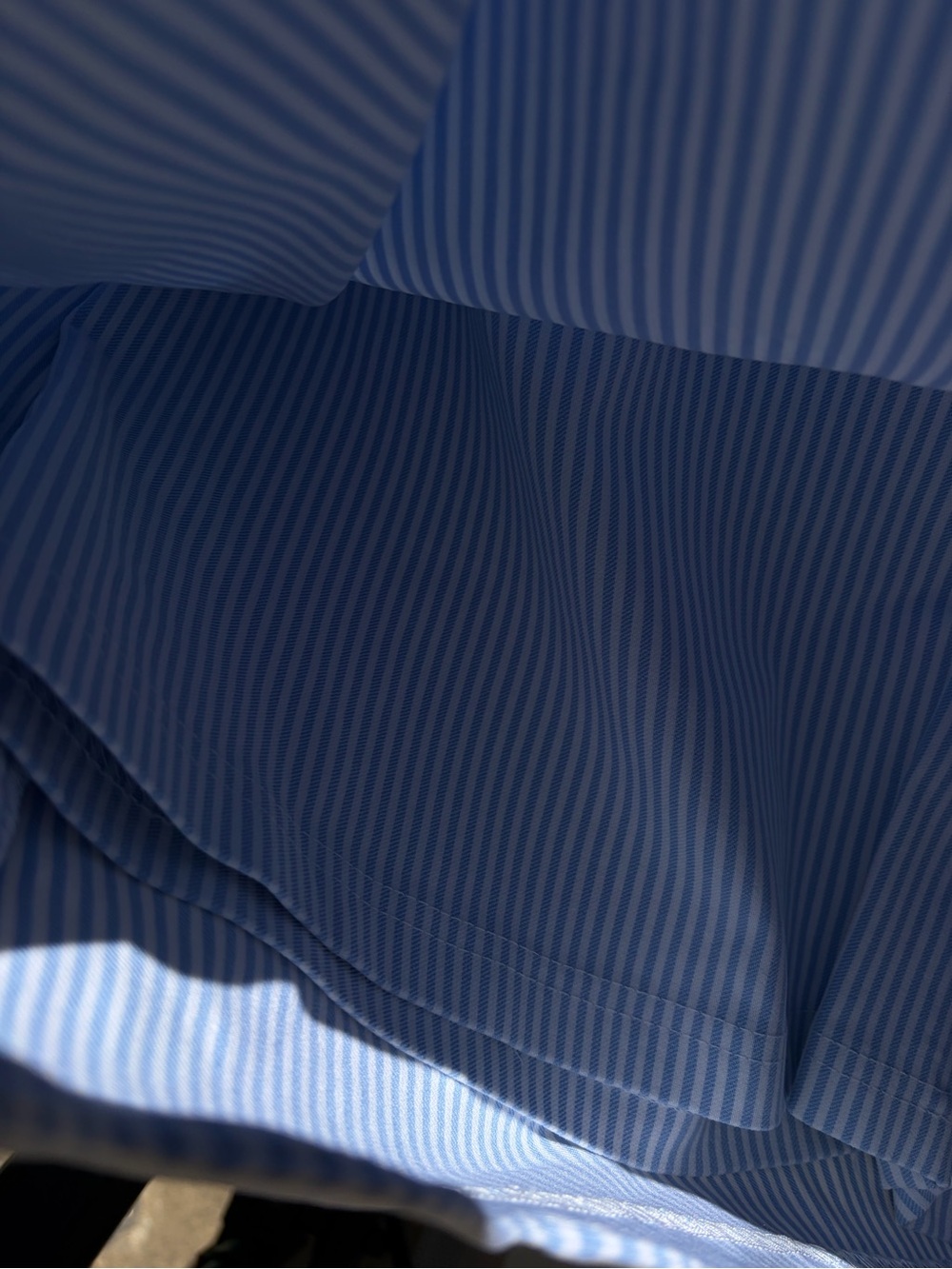 crown & ivy Blue and White Striped Skort - Picture 3 of 6